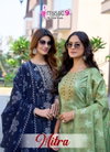 Mitra By Mystic 9 Fancy Vertican Bulk Kurti With Bottom Dupatta Orders In India